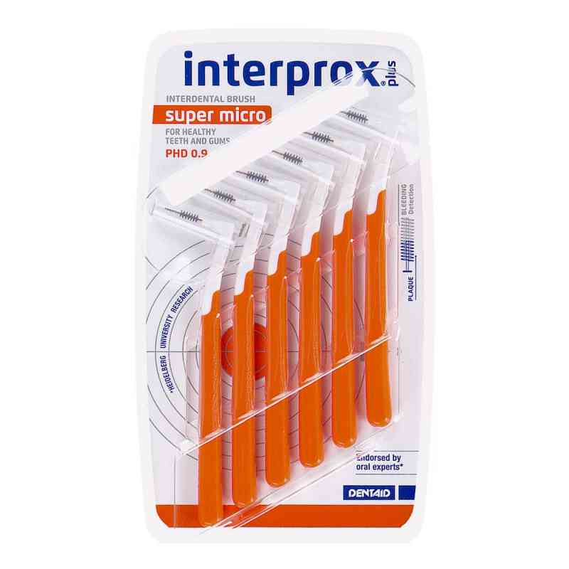 Interprox plus super micro orange Interdentalb. 6 stk von DENTAID GmbH PZN 05703597