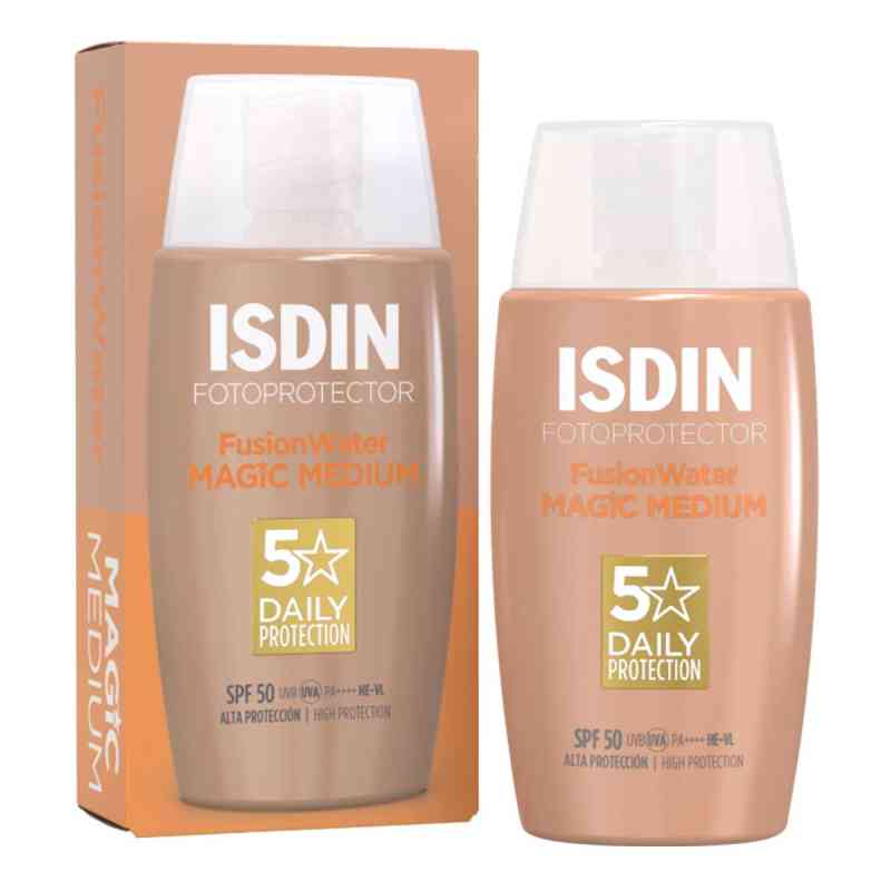ISDIN Fotoprotector Fusion Water Color Medium LSF 50 50 ml von ISDIN GmbH PZN 17618394