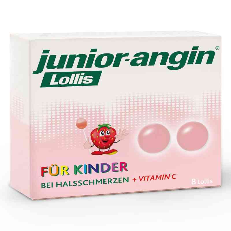 junior-angin Lollis 8 stk von M.C.M. KLOSTERFRAU HEALTHCARE GMBH PZN 08201357