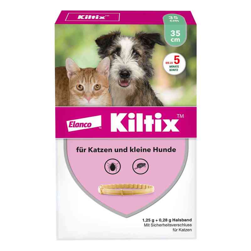 Kiltix Halsband für kleine Hunde gegen Zecken und Flöhe 1 stk von RICHTER PHARMA AG PZN 08201674