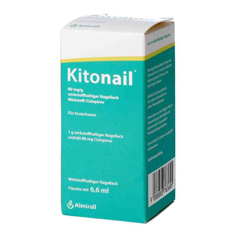 Kitonail wirkstoffhaltiger Nagellack 6.6 ml von ALMIRALL GMBH        PZN 08200187