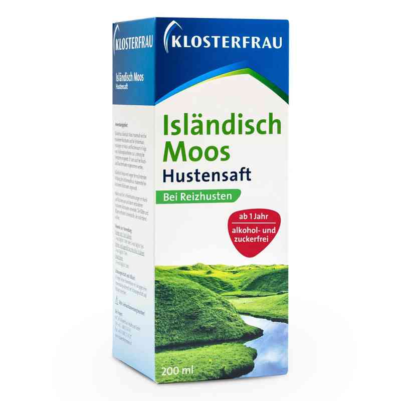 Klosterfrau Isländisch Moos Hustensaft 200 ml von M.C.M. KLOSTERFRAU HEALTHCARE GMBH PZN 08201277