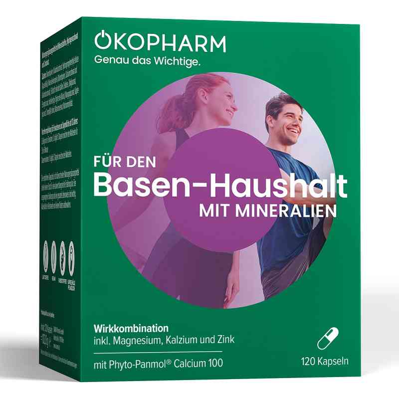 Ökopharm für den Basen-Haushalt mit Mineralien Kapseln 120 stk von SANOVA PHARMA GESMBH, OTC PZN 08201763