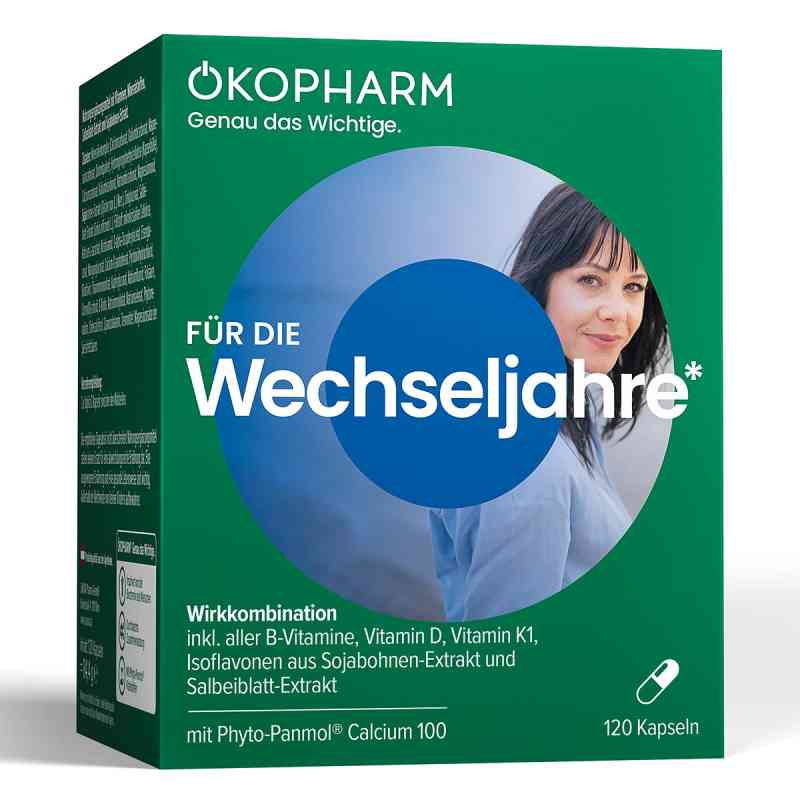 Ökopharm für die Wechseljahre Kapseln 120 stk von SANOVA PHARMA GESMBH, OTC PZN 08201770