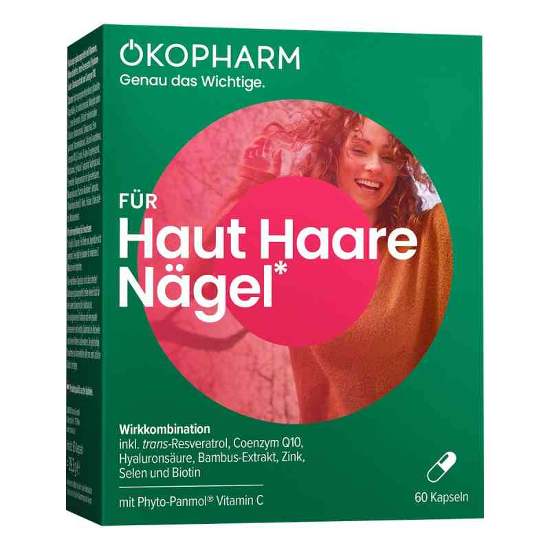 Ökopharm für Haut Haare Nägel Kapseln 60 stk von SANOVA PHARMA GESMBH, OTC PZN 08201790