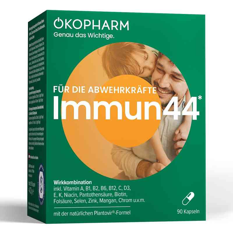 Ökopharm Immun44 Kapseln 90 stk von SANOVA PHARMA GESMBH, OTC PZN 08201302