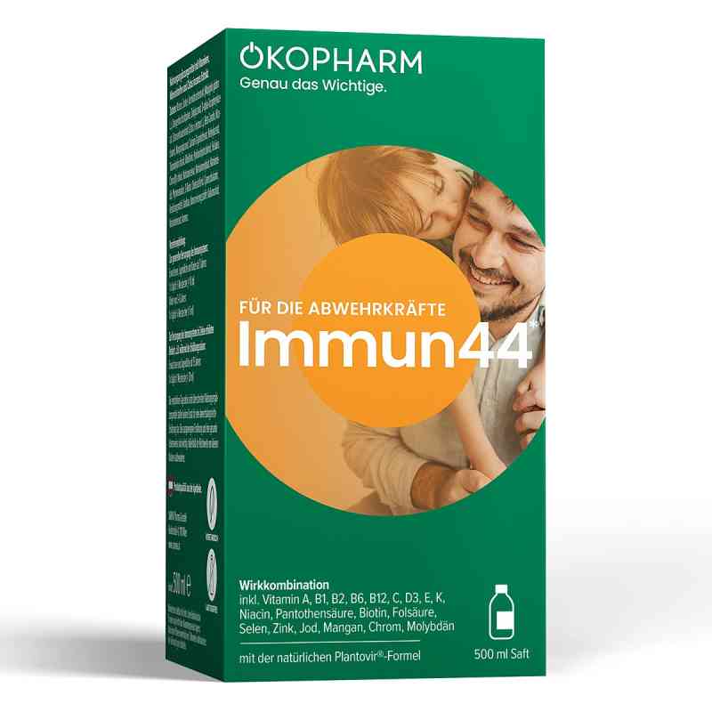 Ökopharm Immun44 Saft 500 ml von SANOVA PHARMA GESMBH, OTC PZN 08201303