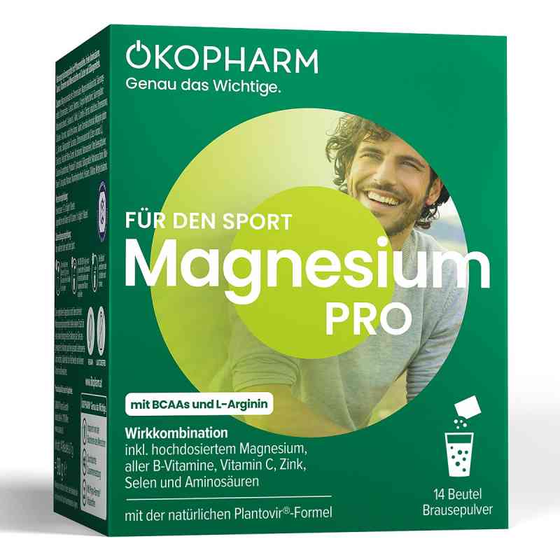 Ökopharm Magnesium Pro Brausepulver 14 stk von SANOVA PHARMA GESMBH, OTC PZN 08201787