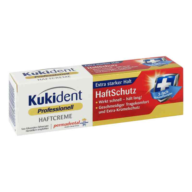 Kukident Super Haftcreme Haftschutz 40 g von Reckitt Benckiser Deutschland GmbH PZN 00517499