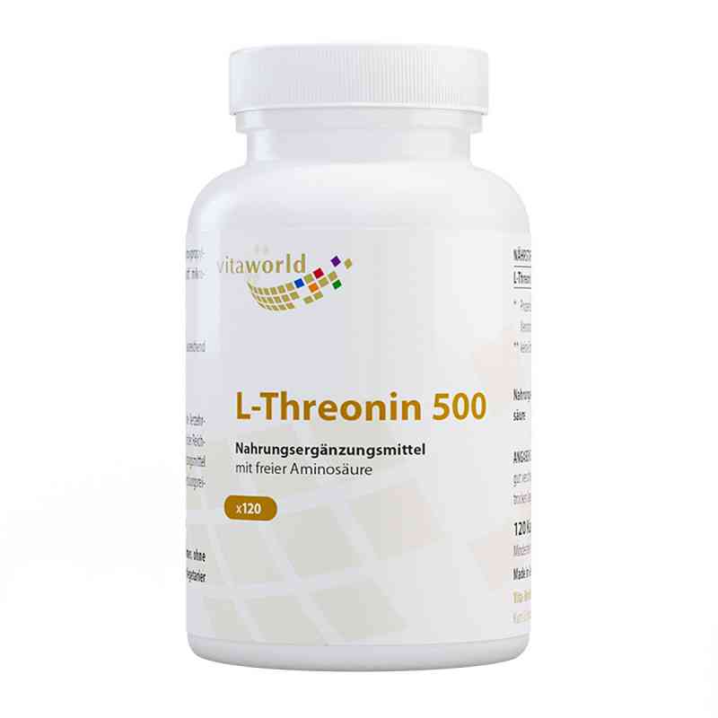 L-threonin 500 mg Kapseln 120 stk von Vita World GmbH PZN 13364040