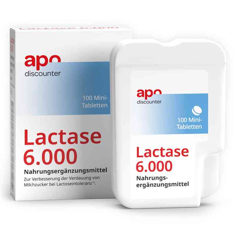 Lactase 6000 im Klickspender von apodiscounter 100 stk von apo.com Group GmbH PZN 19192798