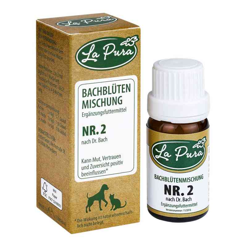 Lapura Bachblütenmischung Nummer 2 Globuli für hunde/katzen 10 g von PetVet GmbH PZN 15210855