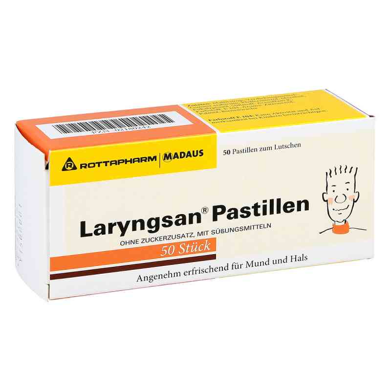 Laryngsan Pastillen 50 stk von Viatris Healthcare GmbH PZN 02180242