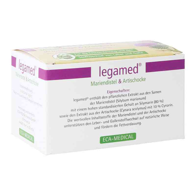 Legamed Mariendistel & Artischocke 60 stk von ECA-MEDICAL HANDELSGMBH PZN 08200191