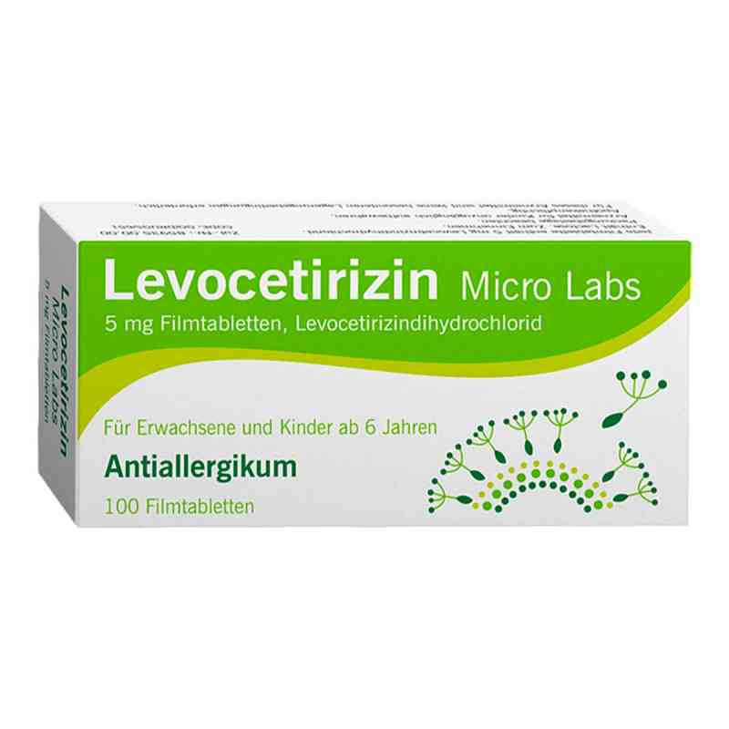 Levocetirizin Micro Labs 5 mg Filmtabletten 100 stk von Micro Labs GmbH PZN 16821029