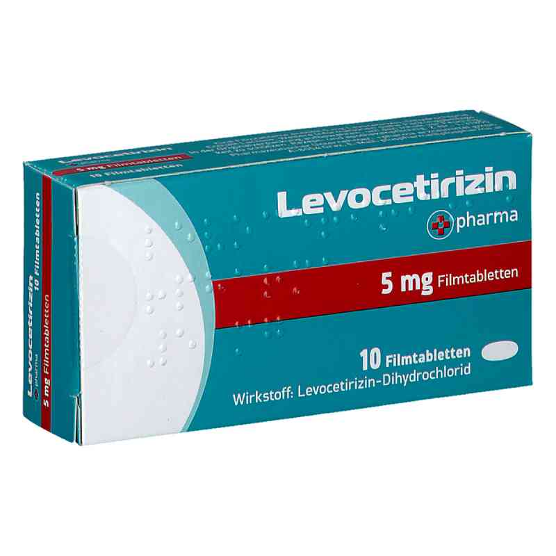 Levocetirizin +pharma 5 mg Filmtabletten 10 stk von PLUSPHARMA ARZNEIMITTEL GMBH     PZN 08200578