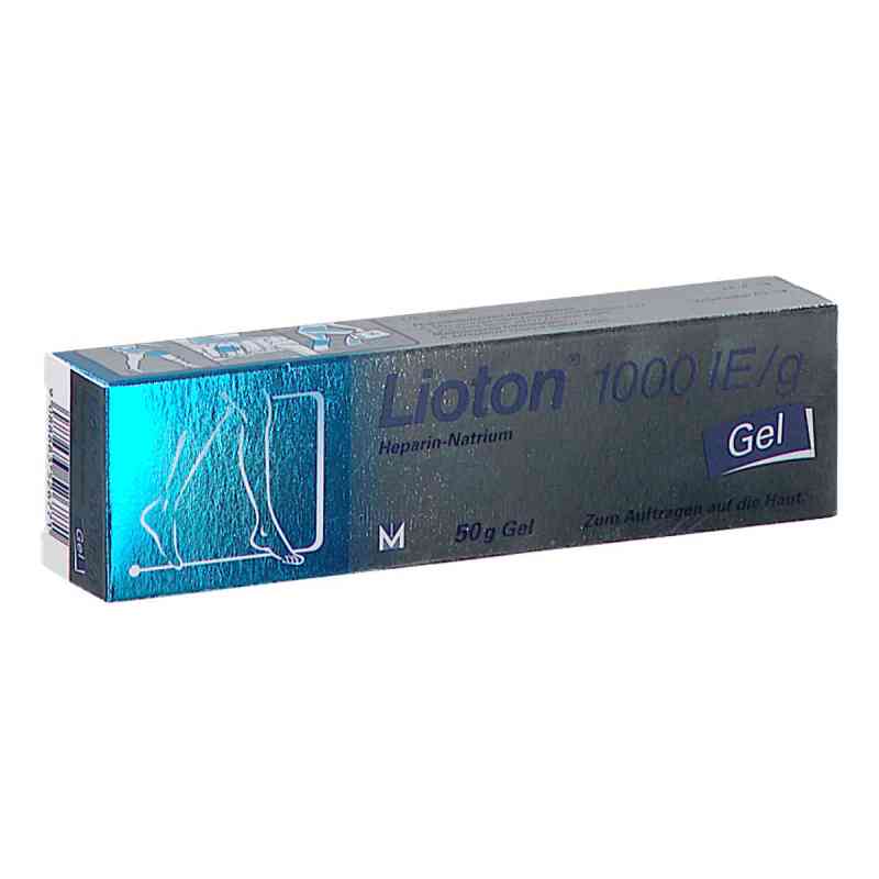 Lioton 1000 I.E./g Gel 50 g von MENARINI A.PHARMA GMBH PZN 08201705