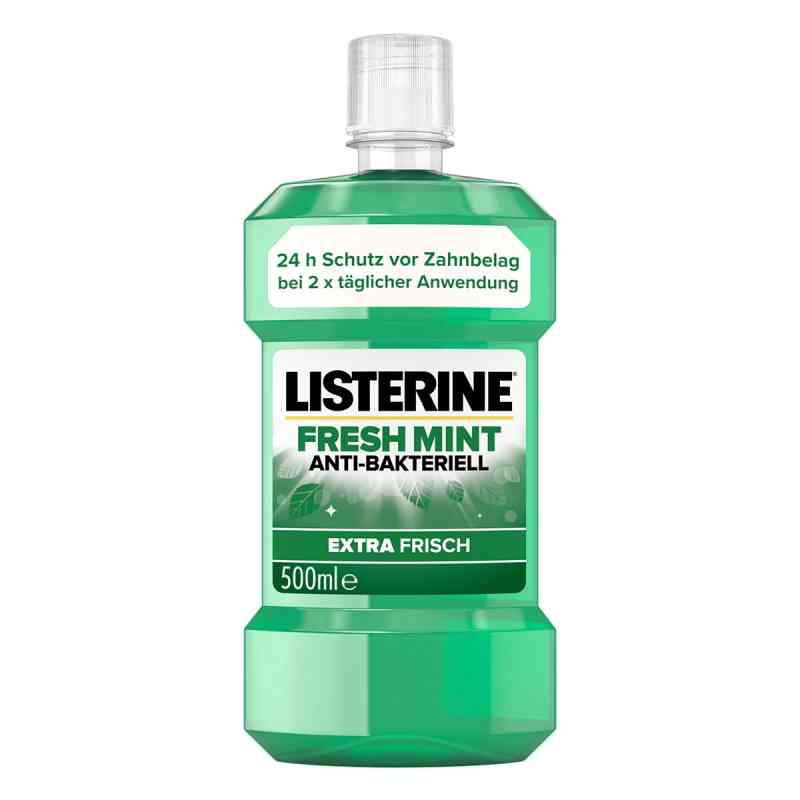 Listerine Fresh Mint Mundspülung 500 ml von Kenvue Germany GmbH (OTC) PZN 18754395