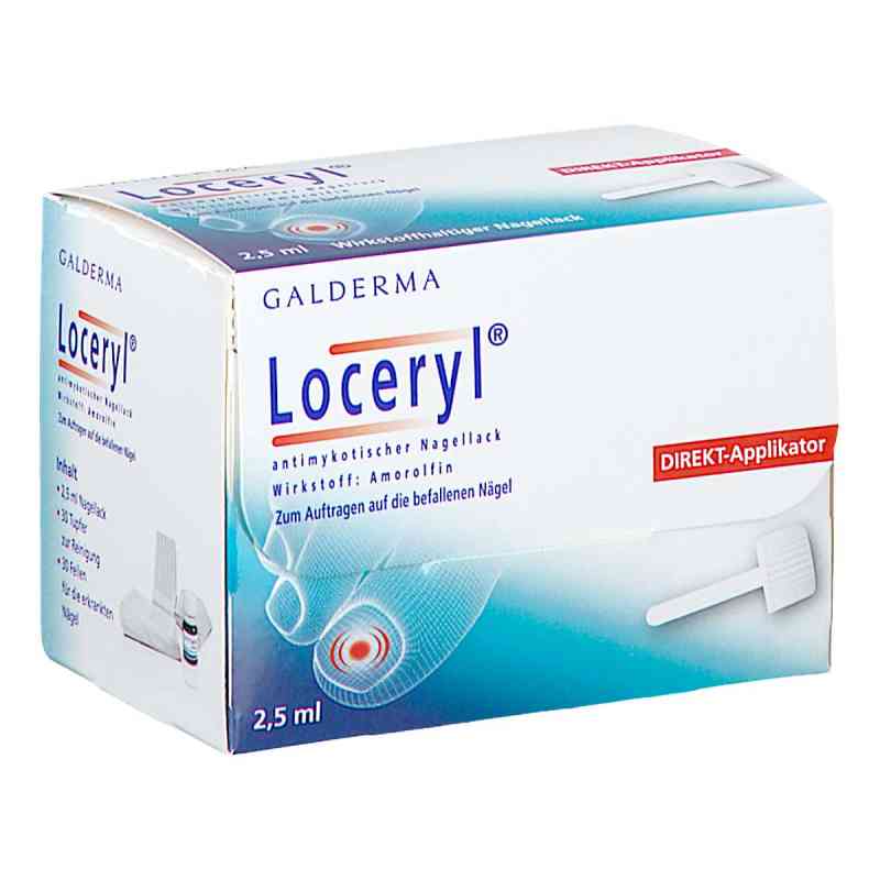 Loceryl antimykotischer Nagellack 2.5 ml von GALDERMA AUSTRIA GMBH PZN 08201314