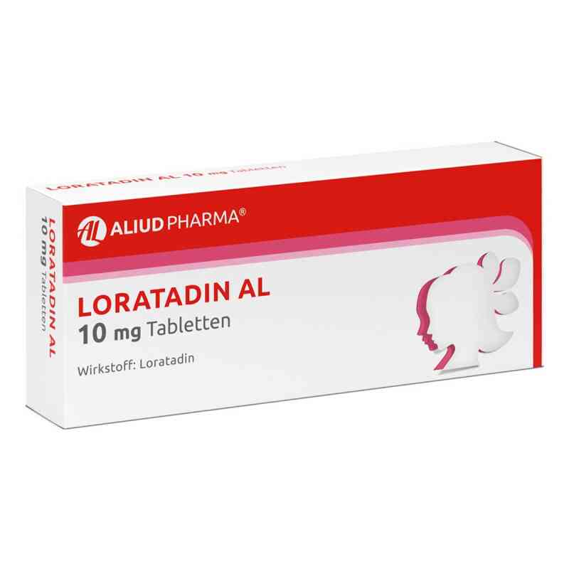 Loratadin AL 10 mg Tabletten bei Heuschnupfen 20 stk von ALIUD Pharma GmbH PZN 01653968