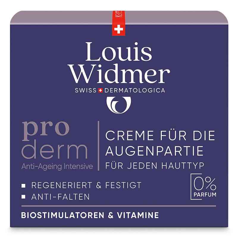 Louis Widmer proderm Creme für die Augenpartie o.p 30 ml von LOUIS WIDMER GmbH PZN 19337819