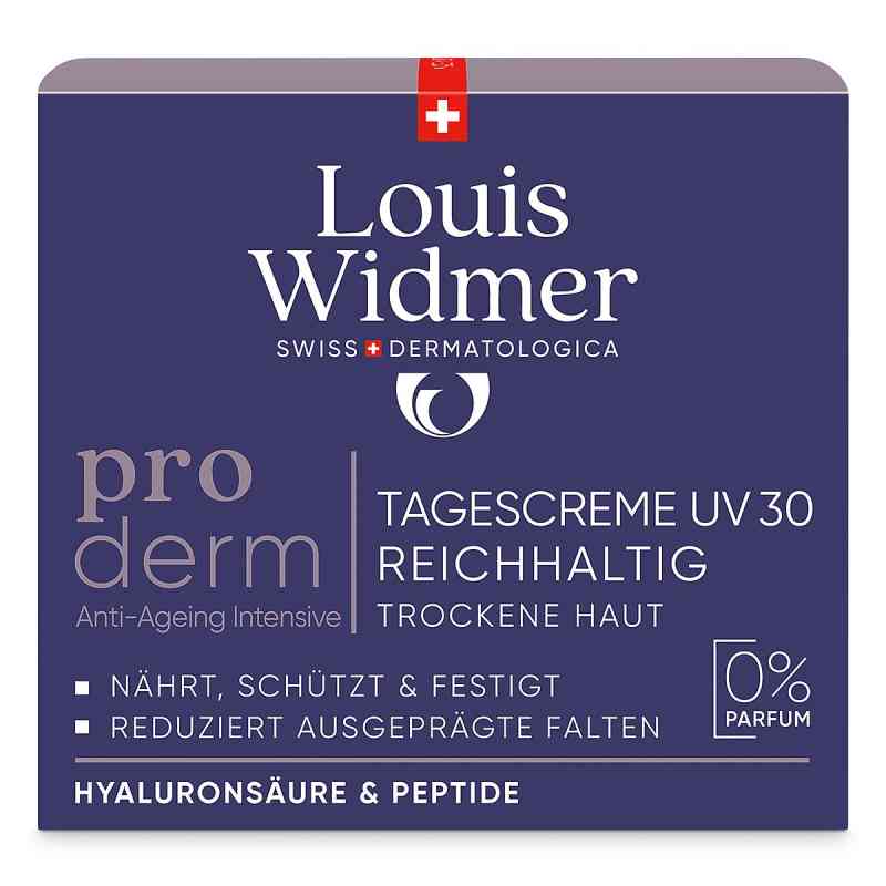 Louis Widmer proderm Tagescreme UV 30 Reichhaltig o.p 50 ml von LOUIS WIDMER GmbH PZN 18442170