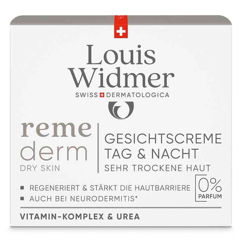 Louis Widmer remederm Gesichtscreme Tag und Nacht o.p 50 ml von LOUIS WIDMER GmbH PZN 18442425