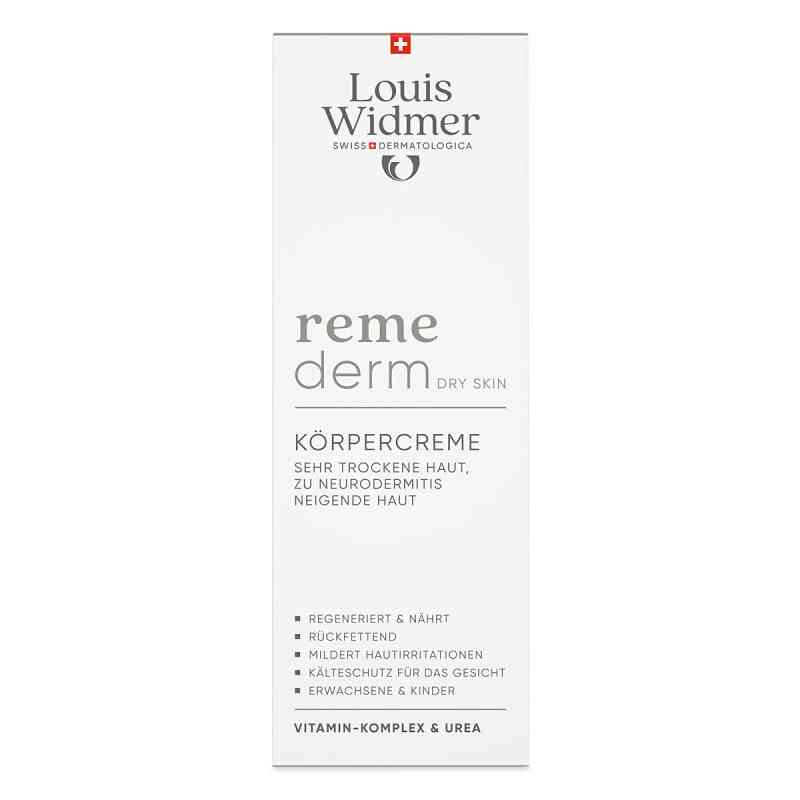 Louis Widmer remederm Körpercreme 200 ml von LOUIS WIDMER GmbH PZN 19345003