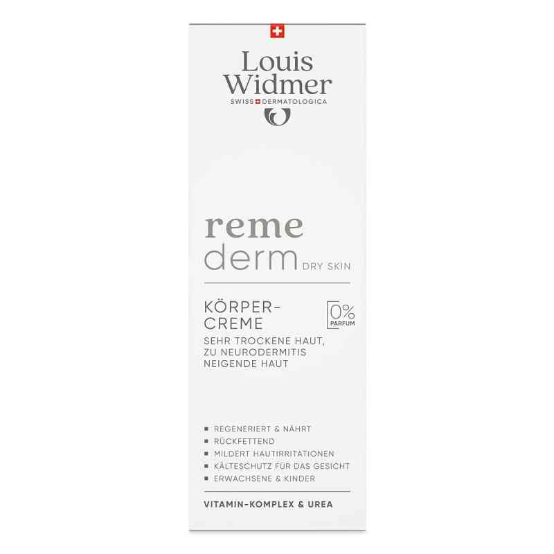 Louis Widmer remederm Körpercreme unparfümiert 200 ml von LOUIS WIDMER GmbH PZN 19345026