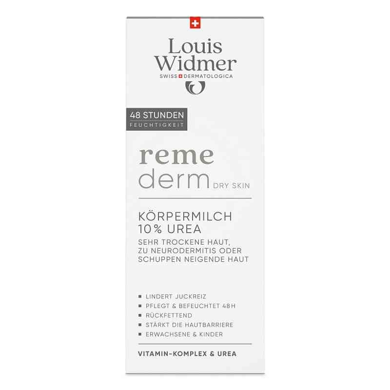 Louis Widmer remederm Körpermilch 10% Urea 200 ml von LOUIS WIDMER GmbH PZN 19395952