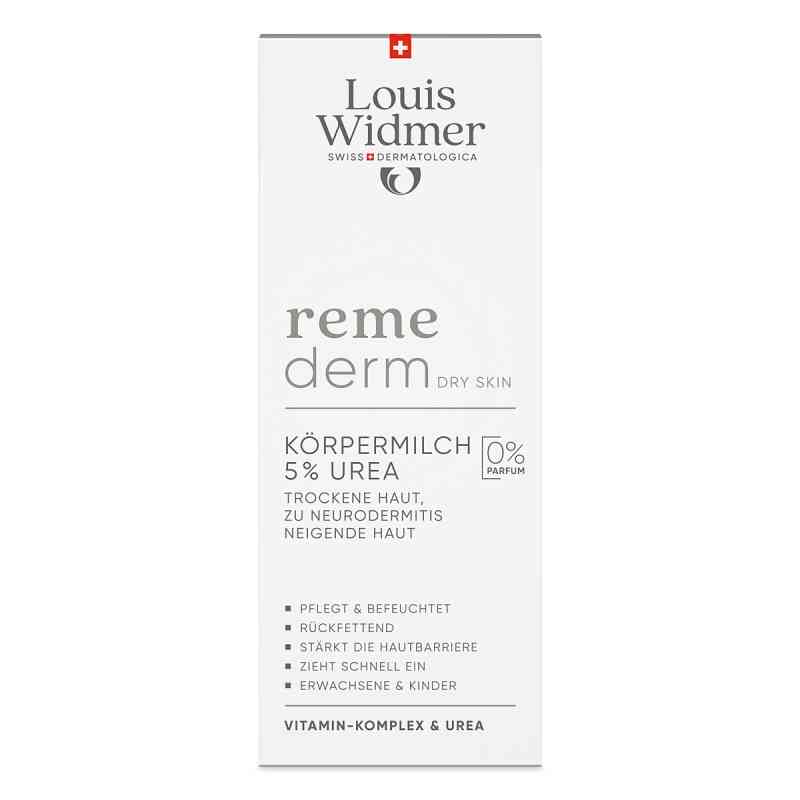 Louis Widmer remederm Körpermilch 5% Urea unparfümiert 200 ml von LOUIS WIDMER GmbH PZN 19400050