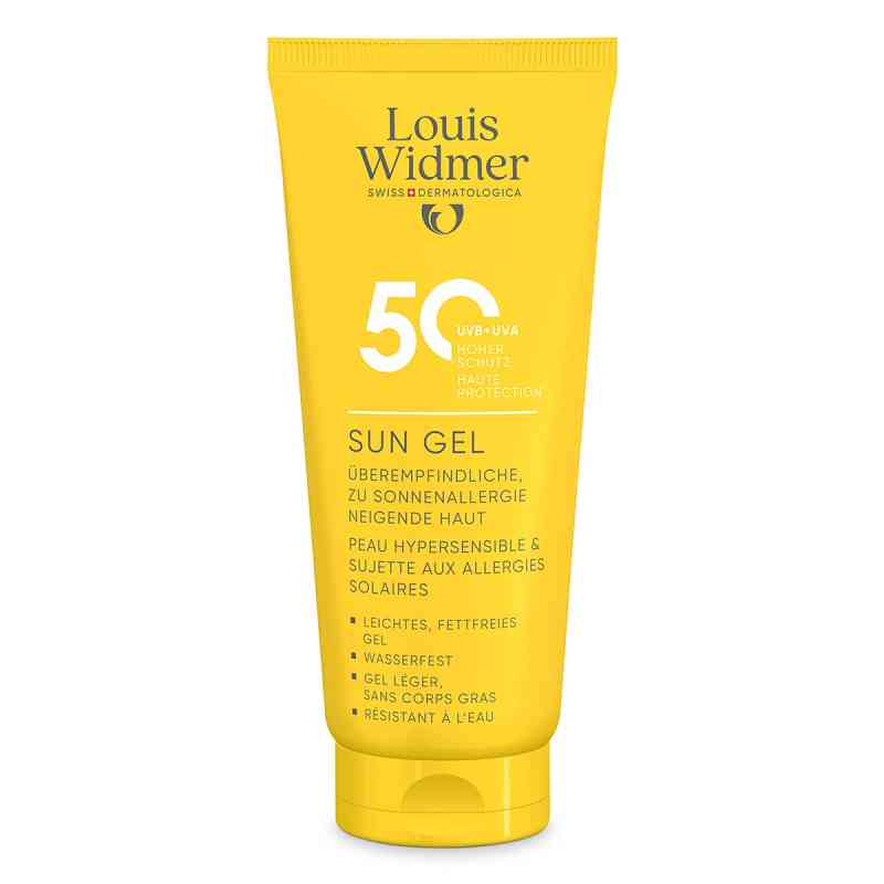 Louis Widmer Sun Gel 50 unparfümiert 100 ml von LOUIS WIDMER GmbH PZN 18441992