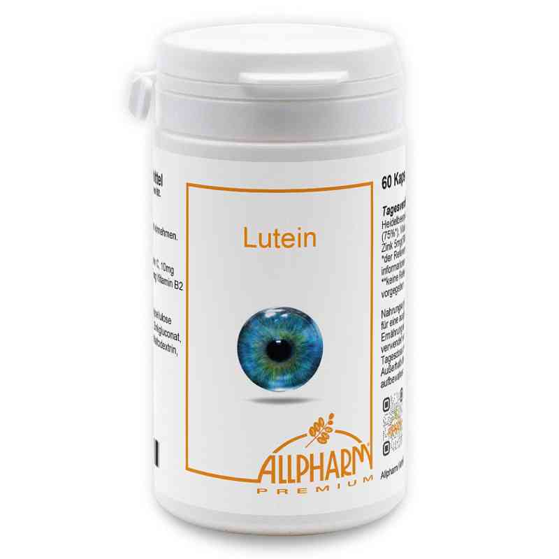 Lutein Kapseln 6 mg 60 stk von ALLPHARM Vertriebs GmbH PZN 03928719
