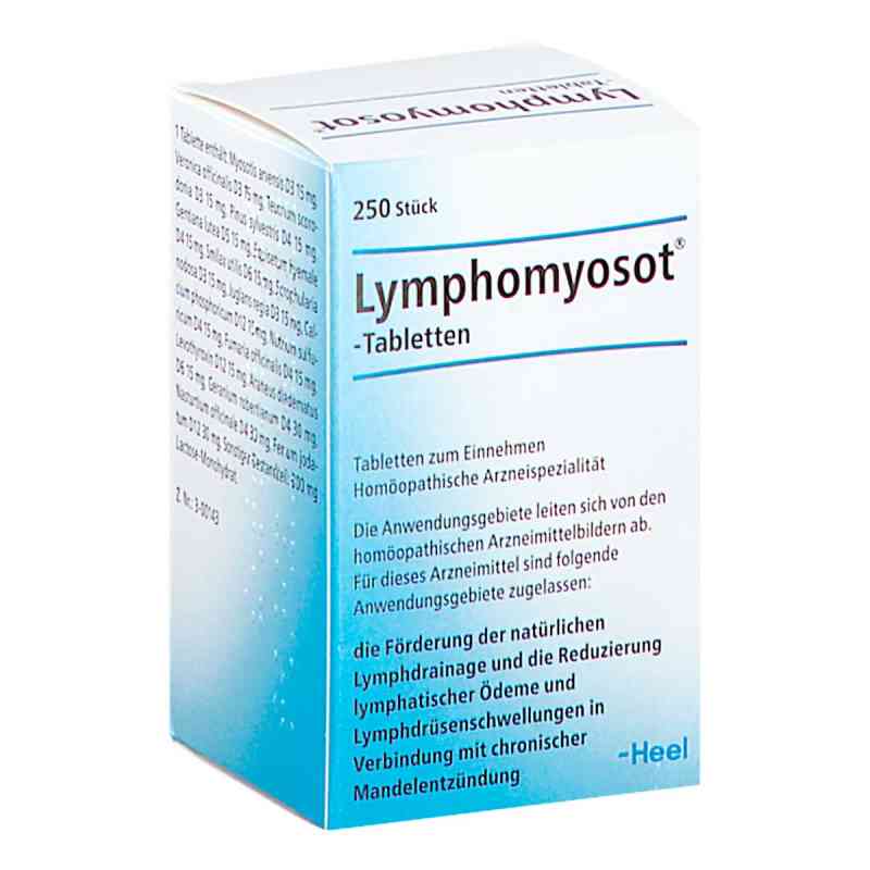 Lymphomyosot Tabletten 250 stk von SCHWABE AUSTRIA GMBH     PZN 08201199