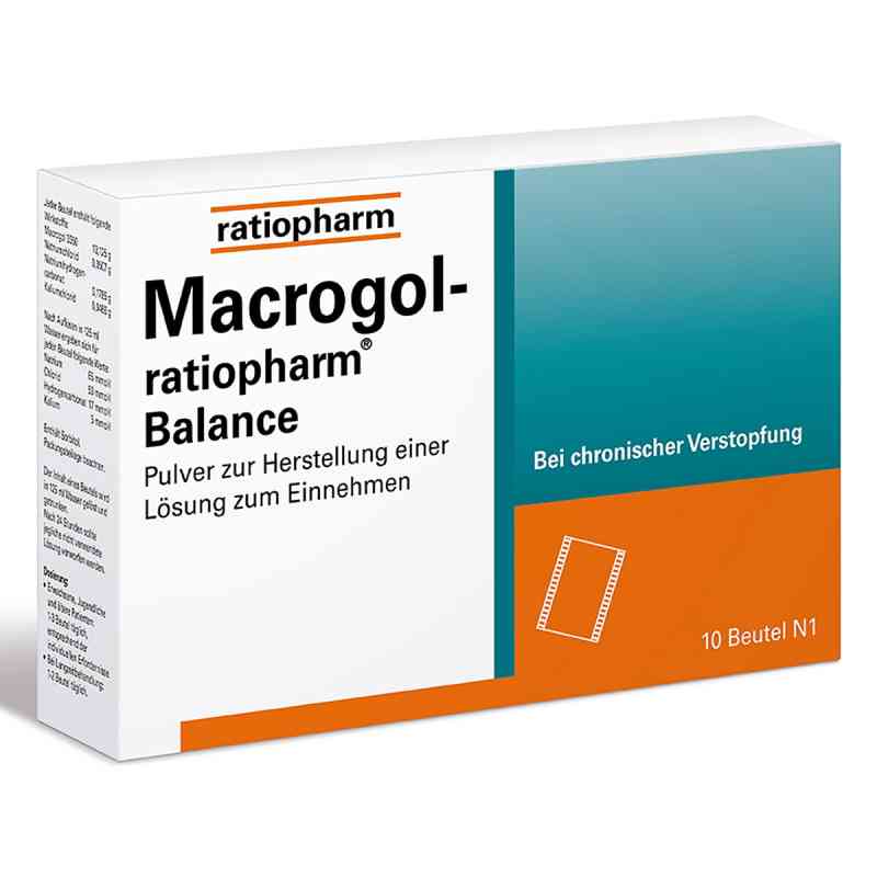 Macrogol-ratiopharm® Balance 10 stk von ratiopharm GmbH PZN 06553094