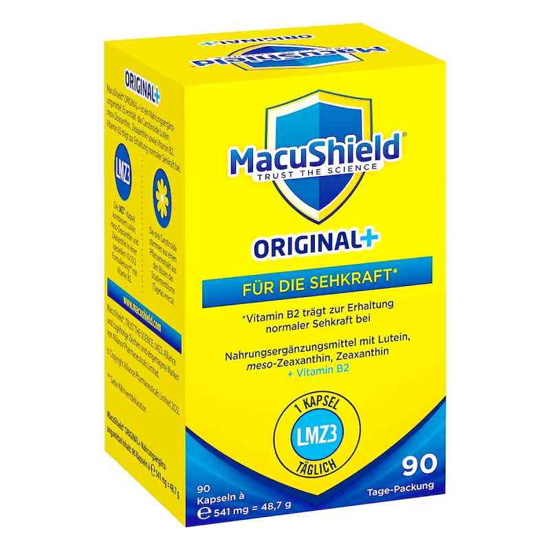 Macushield Original+ 90-tage Weichkapseln 90 stk von Alliance Pharmaceuticals GmbH PZN 17868961