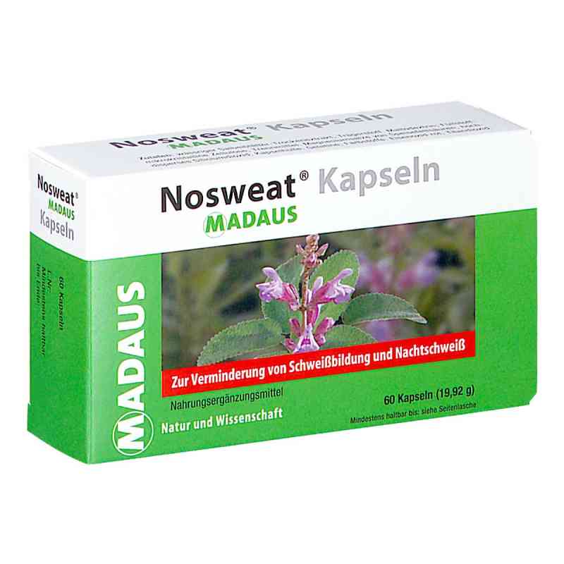 Madaus Nosweat Kapseln 60 stk von COOPER CONSUMER HEALTH DE GMBH ZWEIGNIEDERLAS PZN 08200992