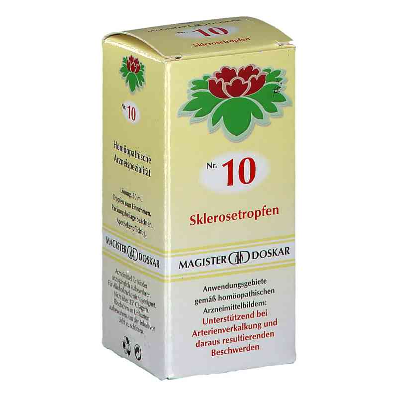 Magister Doskar Nummer 10 Sklerosetropfen 50 ml von DOSKAR E.U PZN 08200911