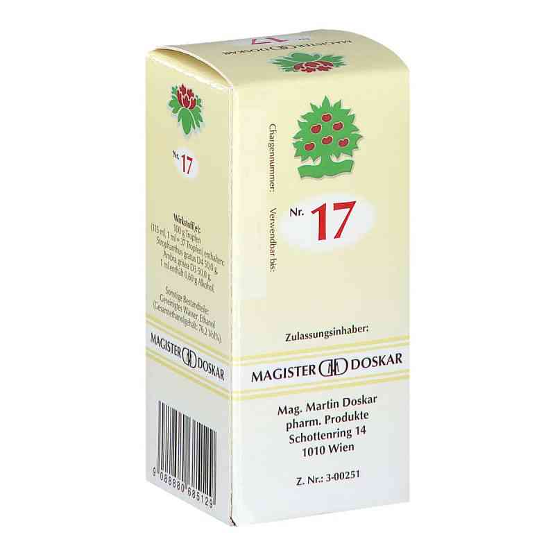 Magister Doskar Nummer 17 Schultropfen für Jugendliche 50 ml von DOSKAR E.U PZN 08200917