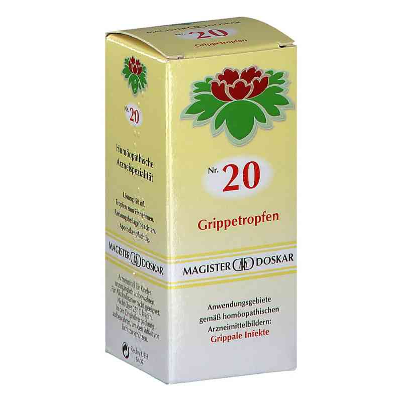Magister Doskar Nummer 20 Grippetropfen 50 ml von DOSKAR E.U PZN 08200919
