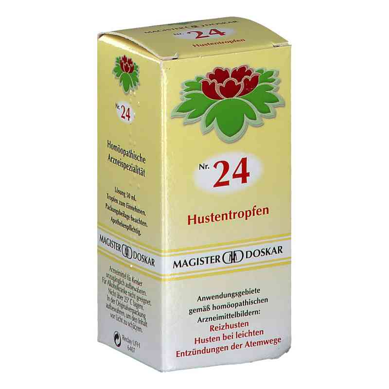 Magister Doskar Nummer 24 Hustentropfen 50 ml von DOSKAR E.U PZN 08200923