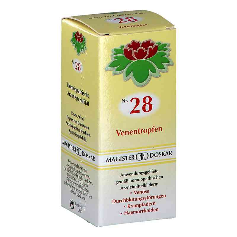 Magister Doskar Nummer 28 Venentropfen 50 ml von DOSKAR E.U PZN 08200927