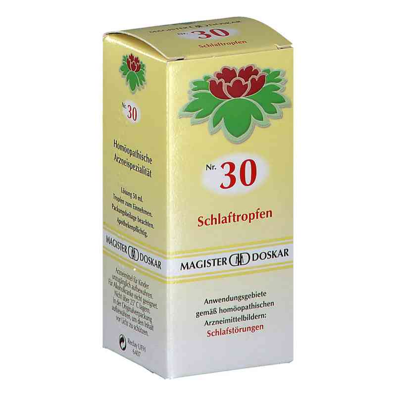 Magister Doskar Nummer 30 Schlaftropfen 50 ml von DOSKAR E.U PZN 08200929
