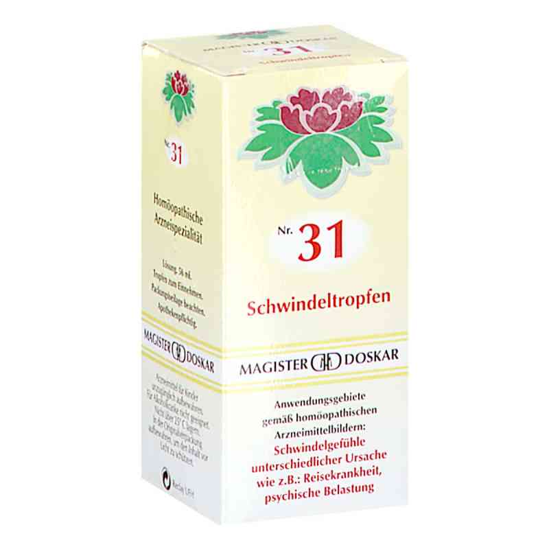 Magister Doskar Nummer 31 Schwindeltropfen 50 ml von DOSKAR E.U PZN 08200930