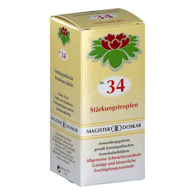 Magister Doskar Nummer 34 Stärkungstropfen 50 ml von DOSKAR E.U PZN 08200933