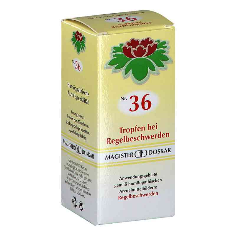 Magister Doskar Nummer 36 Tropfen bei Regelbeschwerden 50 ml von DOSKAR E.U PZN 08200935