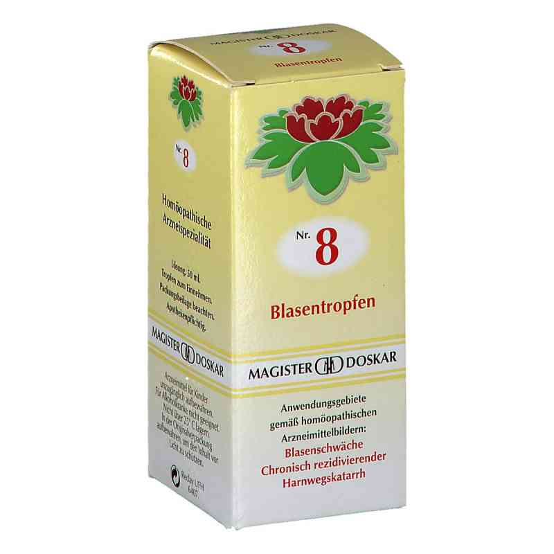 Magister Doskar Nummer 8 Blasentropfen 50 ml von DOSKAR E.U PZN 08200909