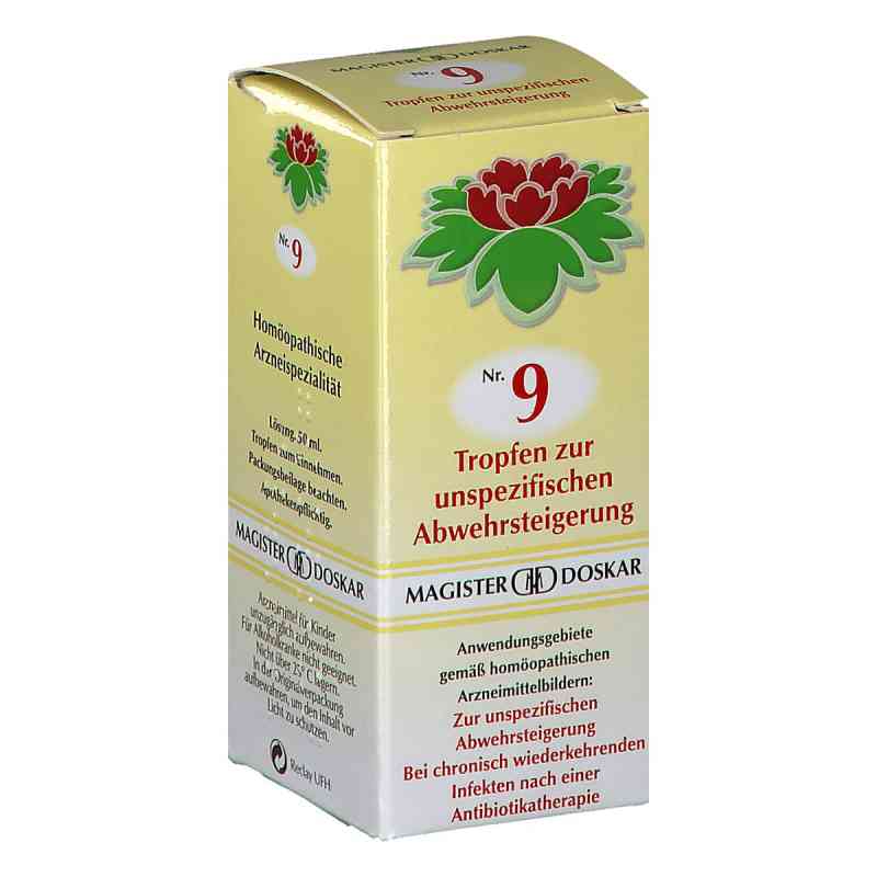 Magister Doskar Nummer 9 Tropfen zur unspezifischen Abwehrsteige 50 ml von DOSKAR E.U PZN 08200910