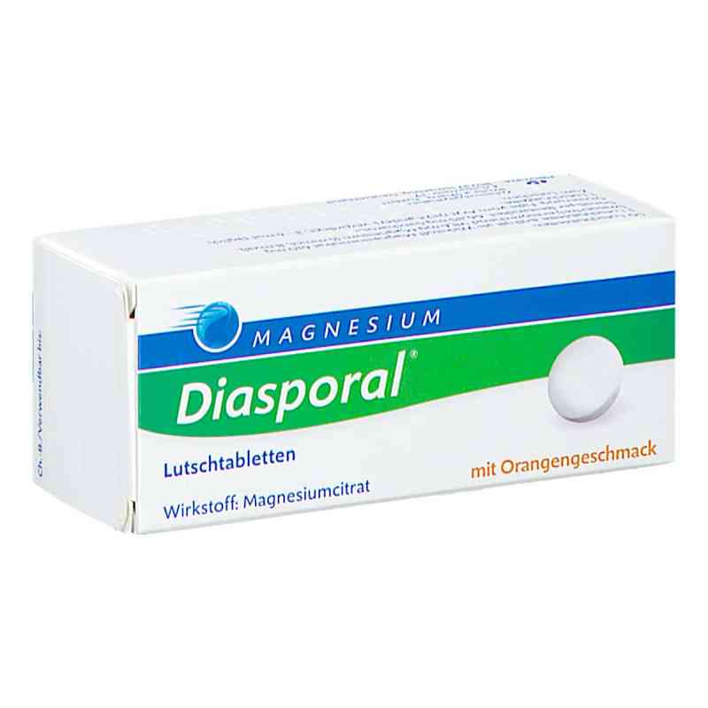 Magnesium Diasporal Lutschtabletten mit Orangengeschmack 50 stk von ERWO PHARMA GMBH PZN 08201433