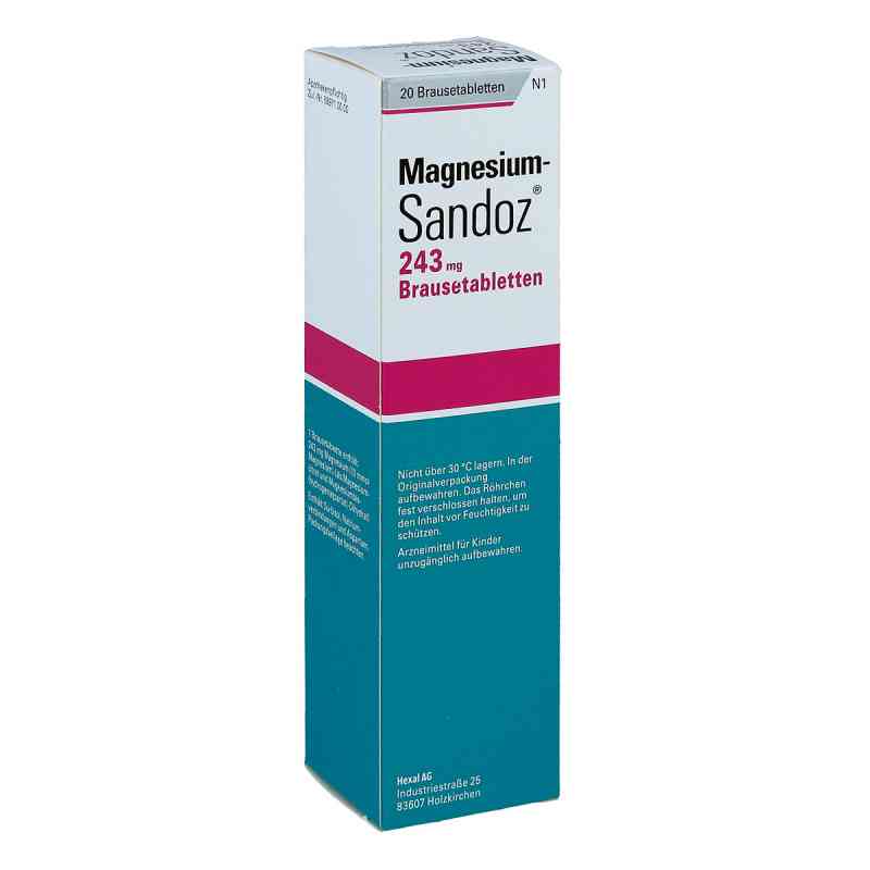 Magnesium-Sandoz® 243 mg Brausetabletten 20 stk von Hexal AG PZN 11013431